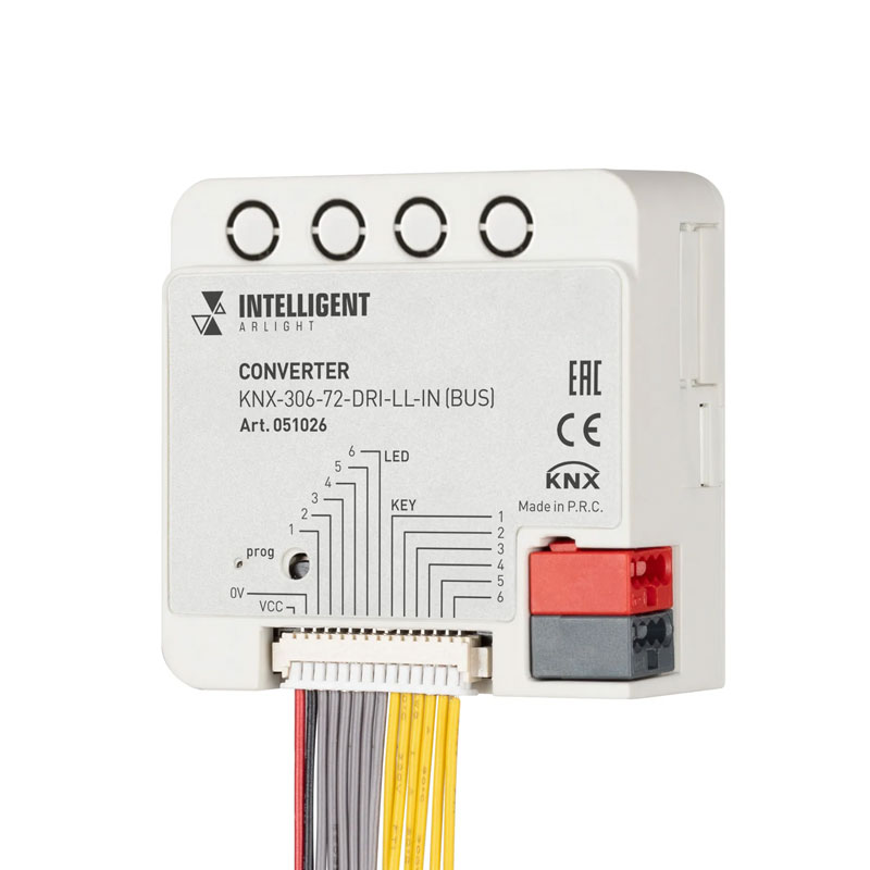 Конвертер INTELLIGENT ARLIGHT KNX-306-72-DRI-LL-IN (BUS) 051026