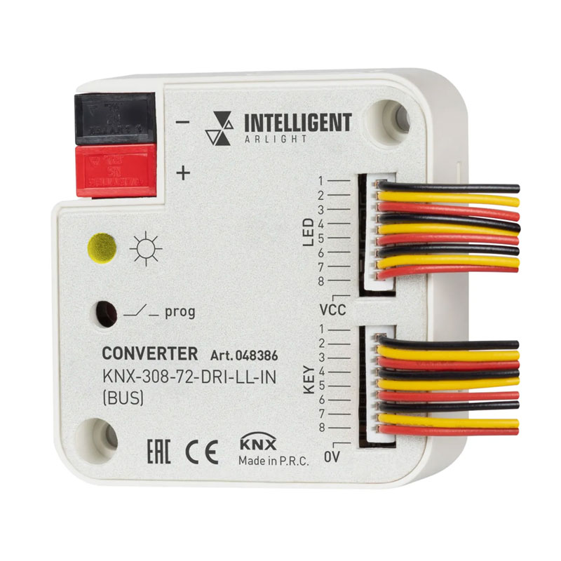 Конвертер INTELLIGENT ARLIGHT KNX-308-72-DRI-LL-IN (BUS) 048386