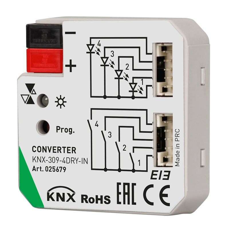 Конвертер INTELLIGENT ARLIGHT KNX-309-4DRY-IN (BUS) 025679