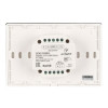 Панель Sens SMART-P79-DIM Black (230V, 4 зоны, 2.4G) (Arlight, IP20 Пластик, 5 лет) 028399