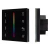 Сенсорная панель Arlight Sens SMART-P30-RGBW Black (230V, 4 зоны, 2.4G) 027104