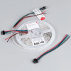 Светодиодная лента Arlight SPI-RZ-F60-6mm 12V RGB-PX1-BPT (7 W/m, IP20, 3535, 5m) 044684