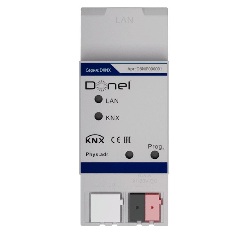 KNX IP-интерфейс 1.0. Donel DBNIP000001