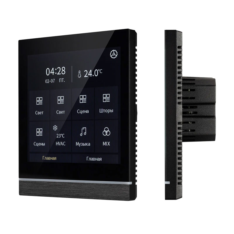 Панель сенсорная INTELLIGENT ARLIGHT KNX-113-40-MULTI-V4-IN 032386